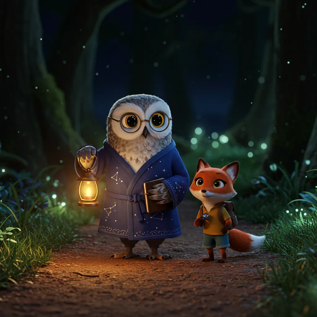 Leo und Fini suchen im Wald